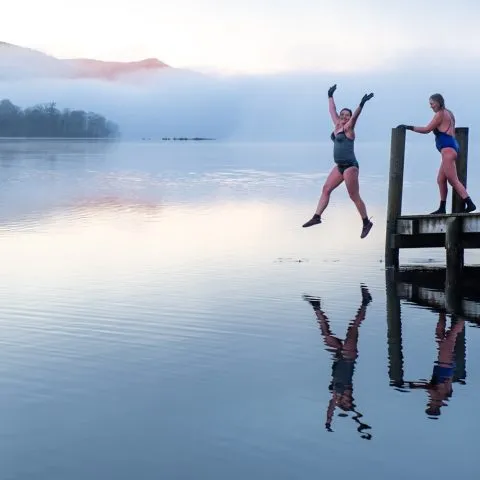 Ice swimming is amazing!