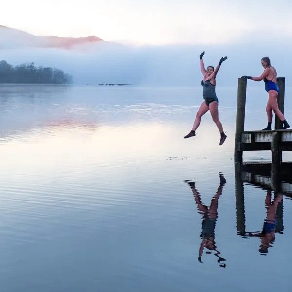 Ice swimming is amazing!