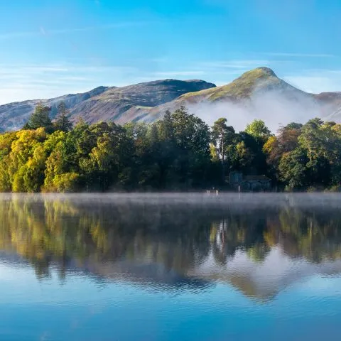 Misty Catbells & Derwent Isle