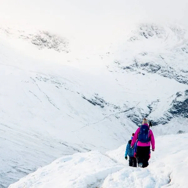 Snowy mountain walks Snowy mountain walks