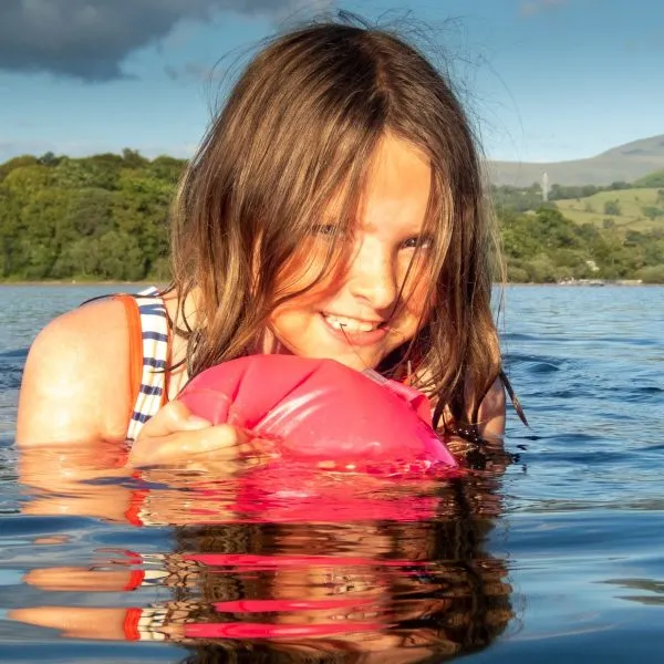 Wild swimming in Derwentwater