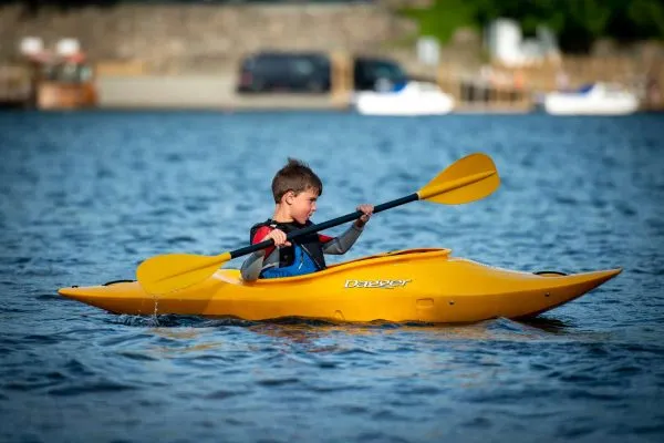 Kayaking on Derwentwater