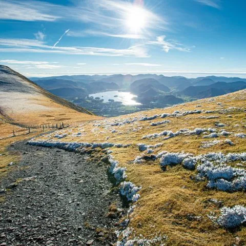 Top of Skiddaw