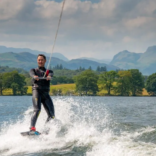 Wakeboarding on Windermere