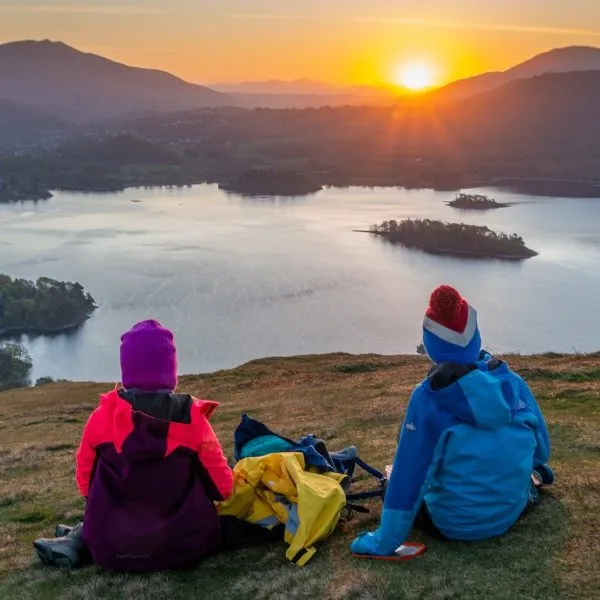 Sunrise on Catbells Sunrise on Catbells