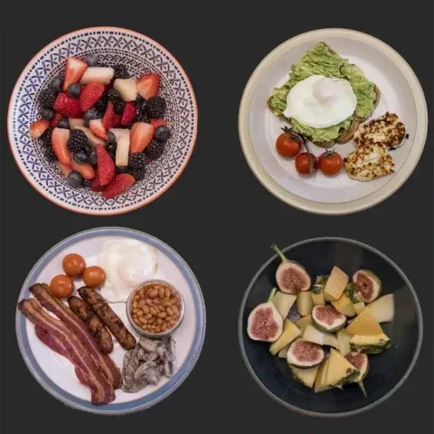 Mount breakfast choices