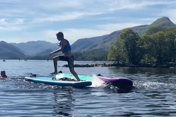 Paddleboard skipping