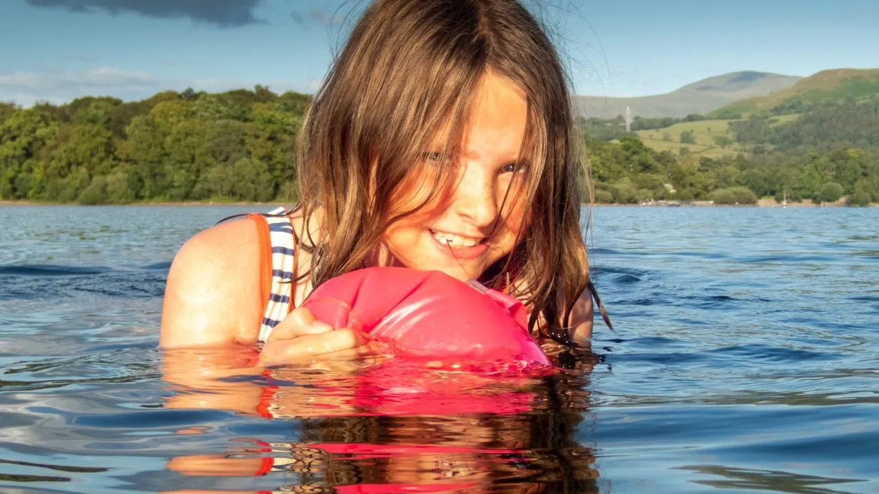 Wild swimming in Derwentwater